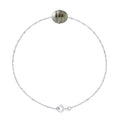 Bracelet Perles De Tahiti Cerclées 9-10 Mm - Chaîne Singapour - Argent 925 - Nuatavo
