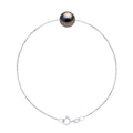 Bracelets Perle De Tahiti Ronde - Tailles De 8 À 11 Mm - Chaîne Vénitienne - Argent 925 - Nuatima