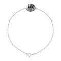 Bracelet Perle De Tahiti Cerclée 10-11 Mm - Chaîne Forçat - Argent 925 - Nuatama