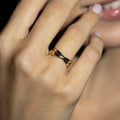 Bague "Saturna" Or Jaune 375/1000