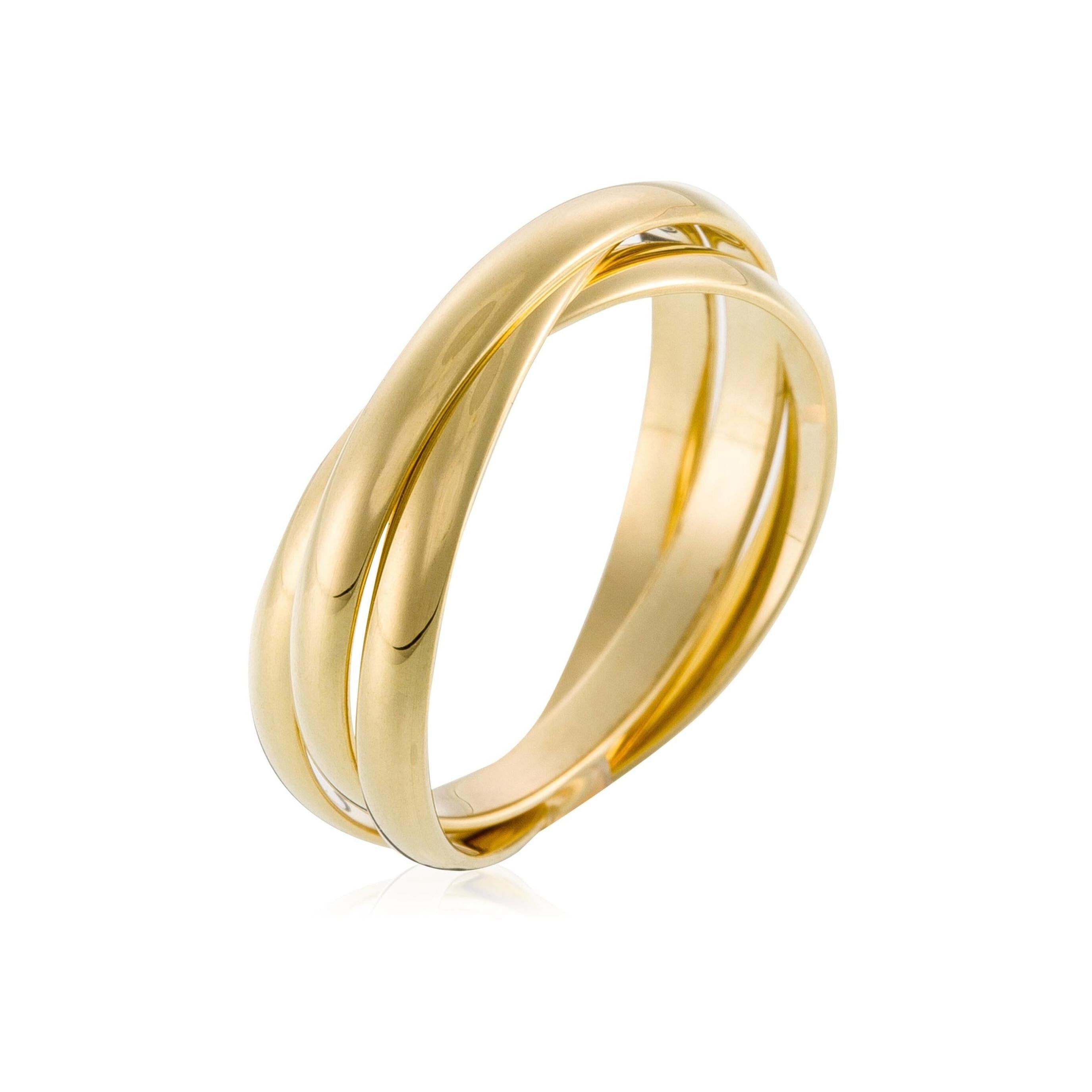 Bague "Saturna" Or Jaune 375/1000
