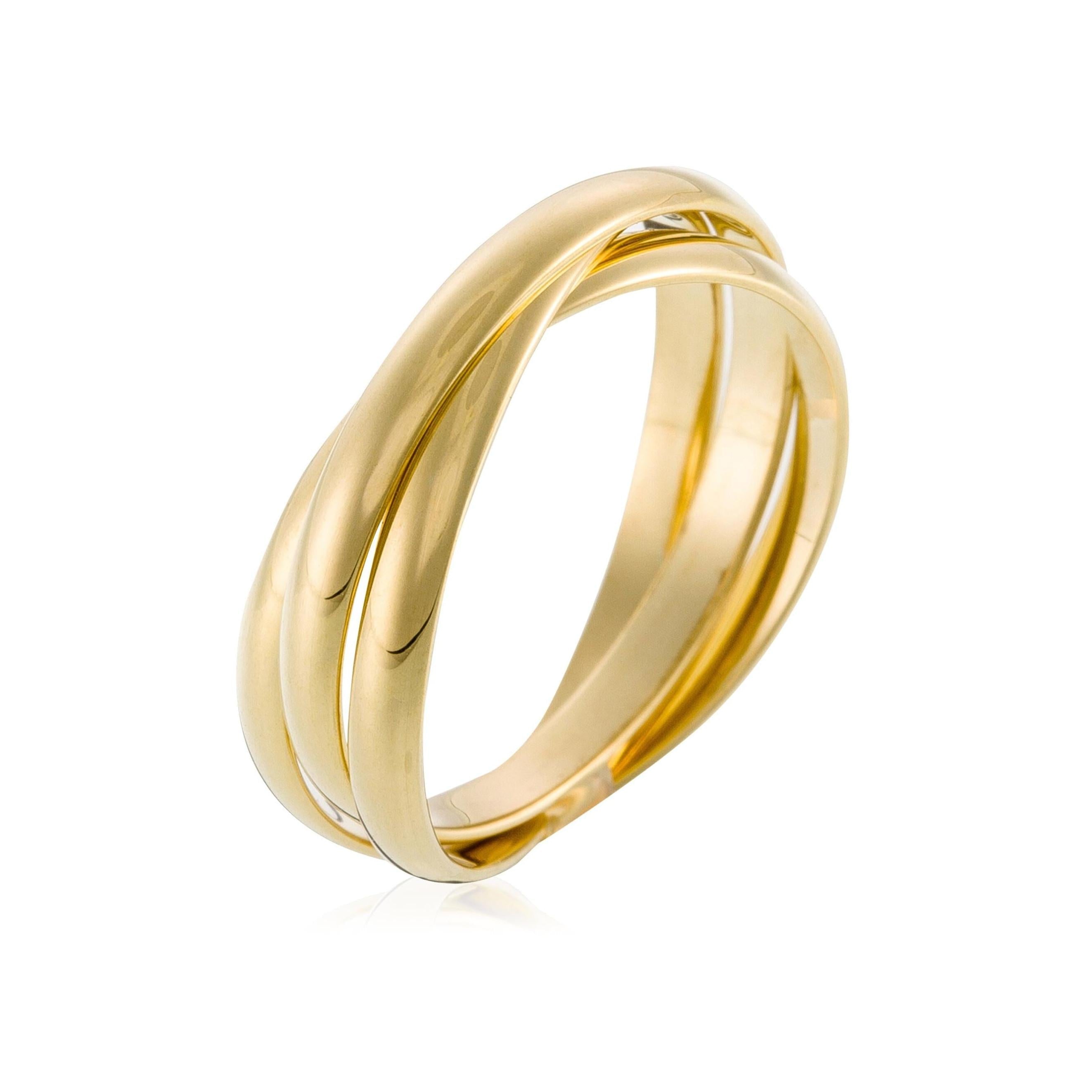 Bague "Saturna" Or Jaune 375/1000