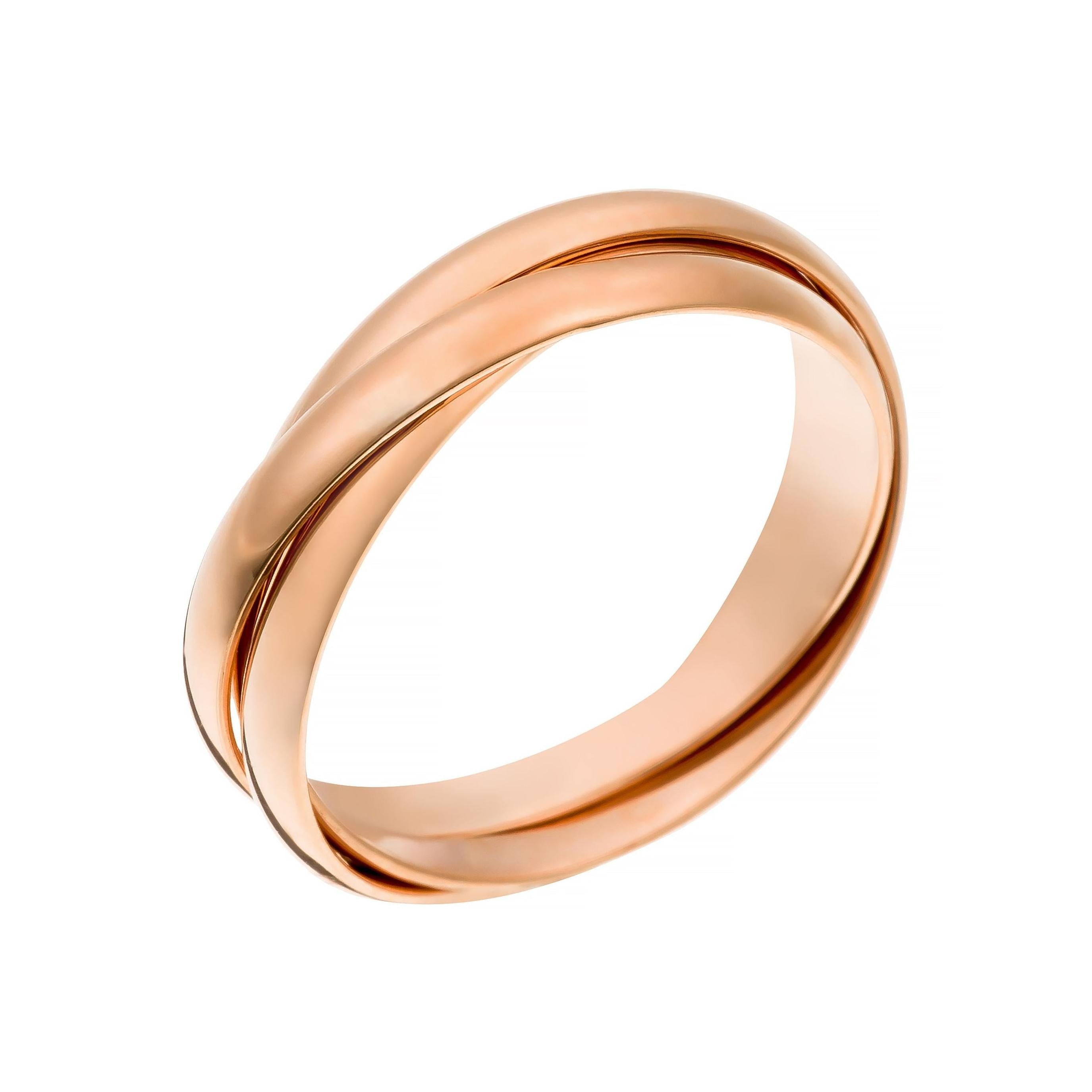 Bague "Saturna" Or Rose 375/1000