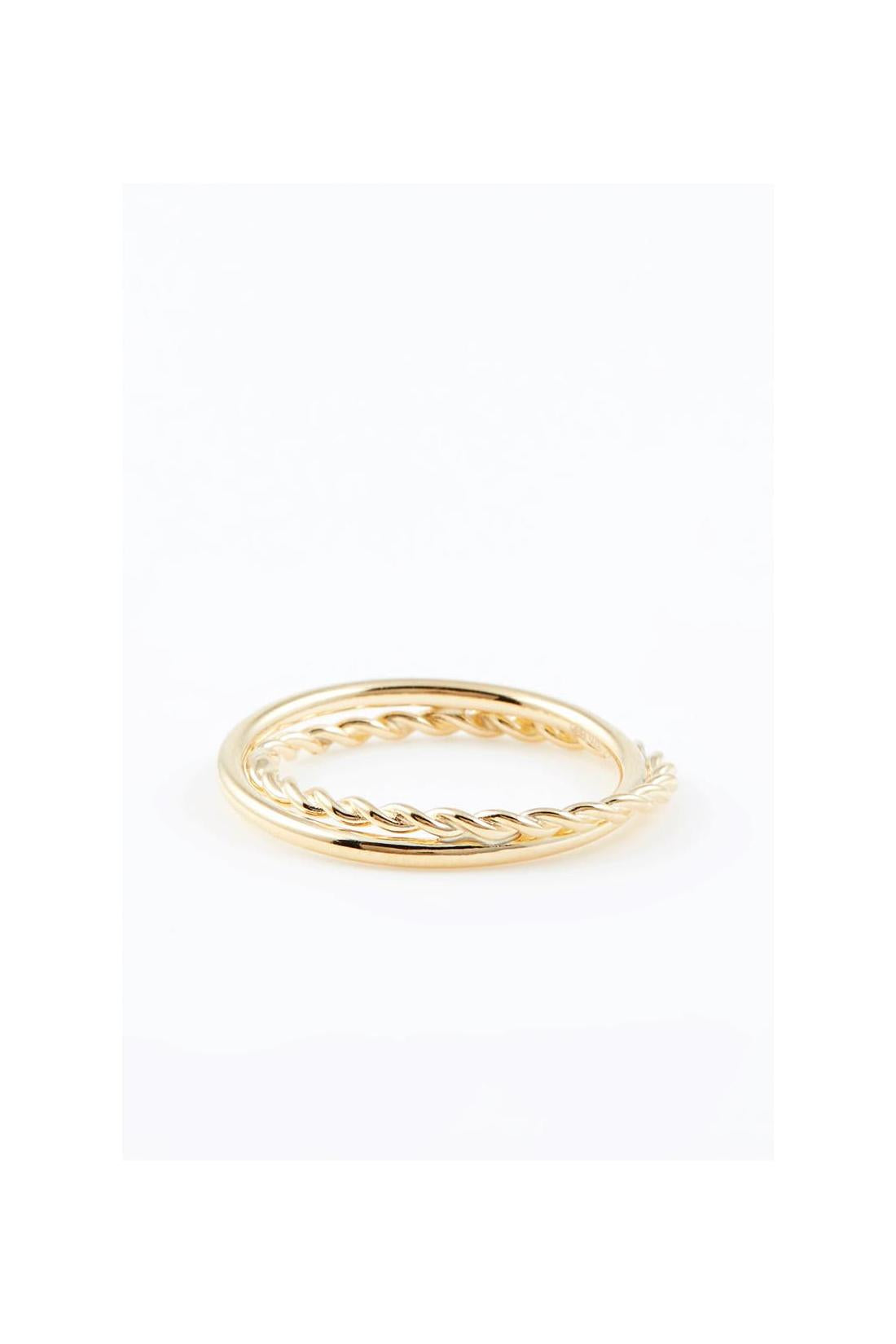 Bague "Moon" Or Jaune 375/1000