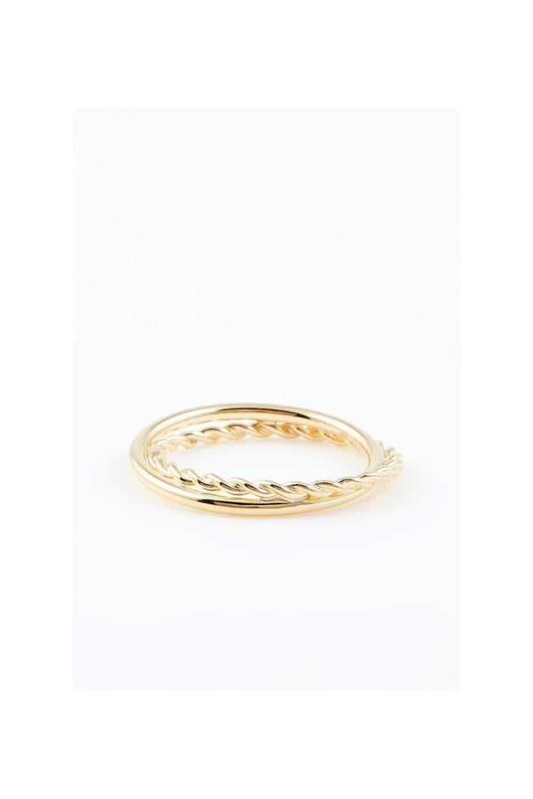 Bague "Moon" Or Jaune 375/1000