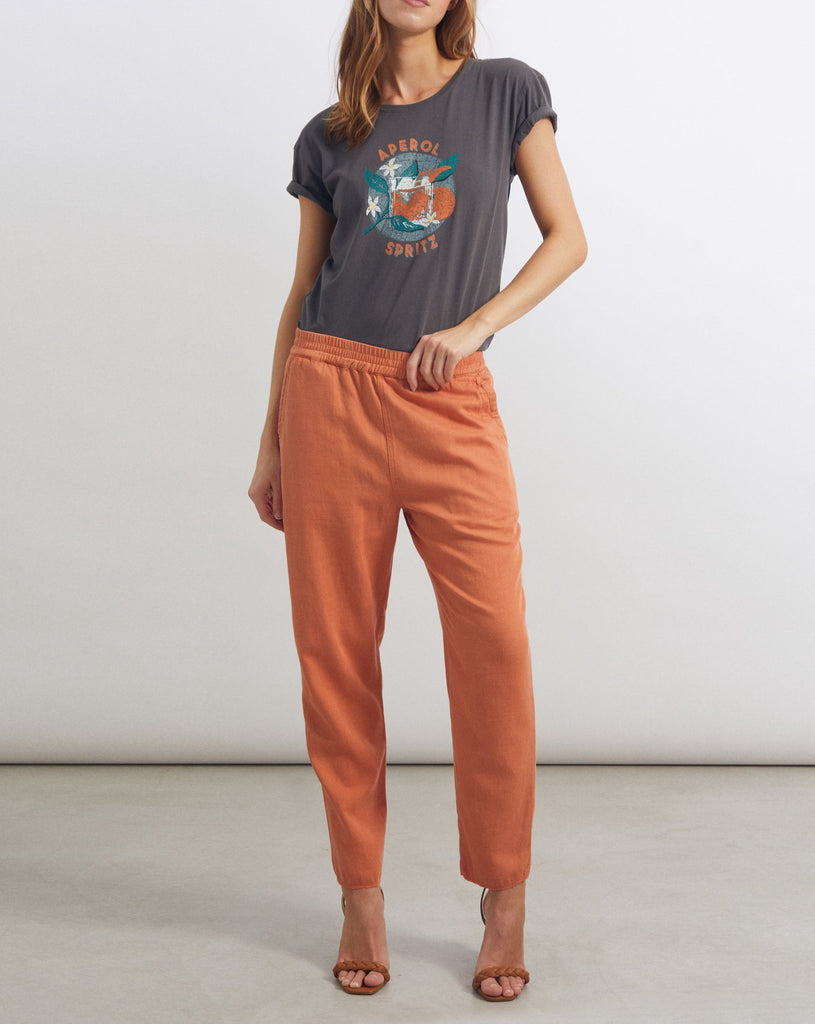 Reiko - Pantalon Baggy Brooke - Mocha - Femme
