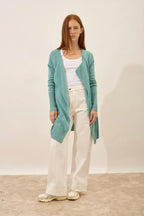 Veste Longue - Brooke - Vert Chiné