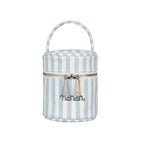 Porte-Tétine En Toile Bleue