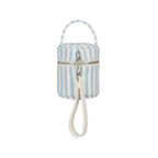 Porte-Tétine En Toile Bleue