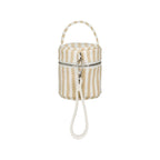 Porte-Tétine En Toile Beige