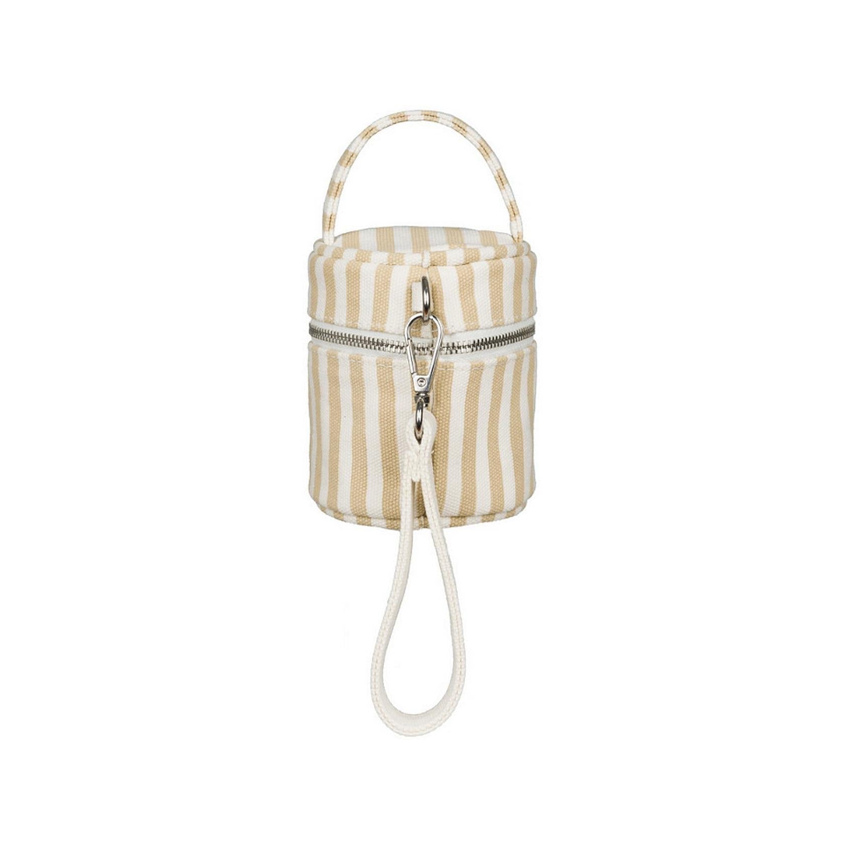 Porte-Tétine En Toile Beige