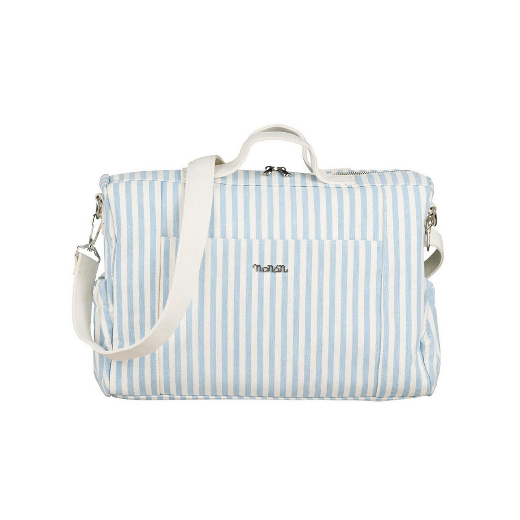Sac Cabas En Toile Bleue