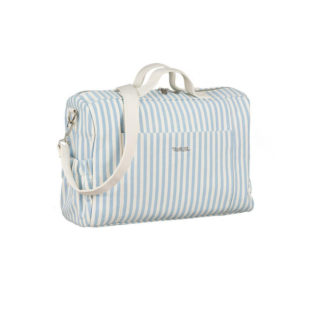 Sac Cabas En Toile Bleue