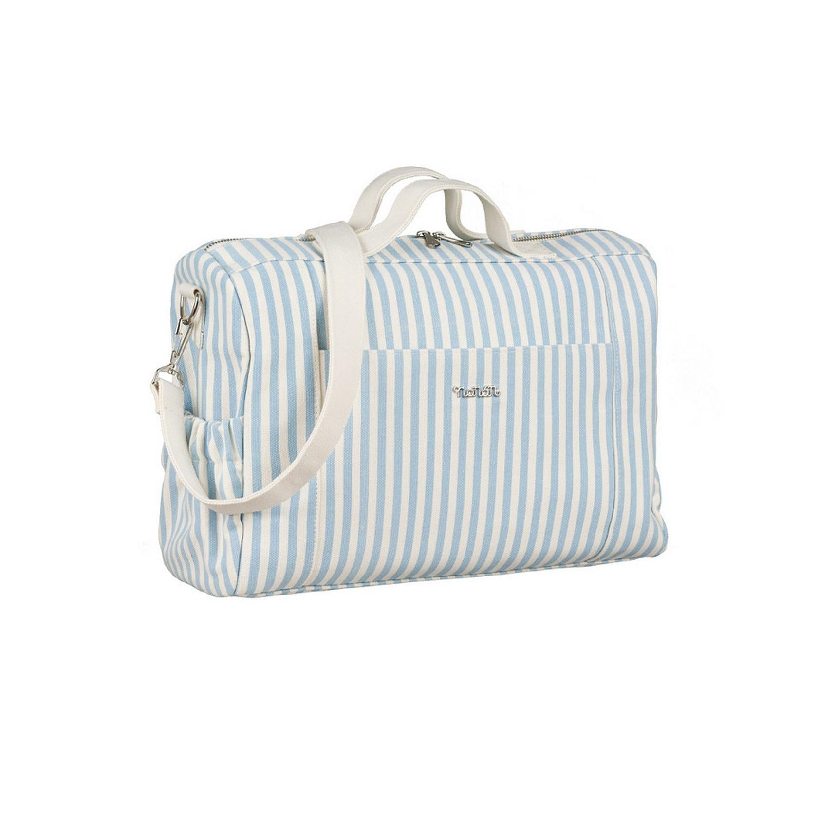 Sac Cabas En Toile Bleue