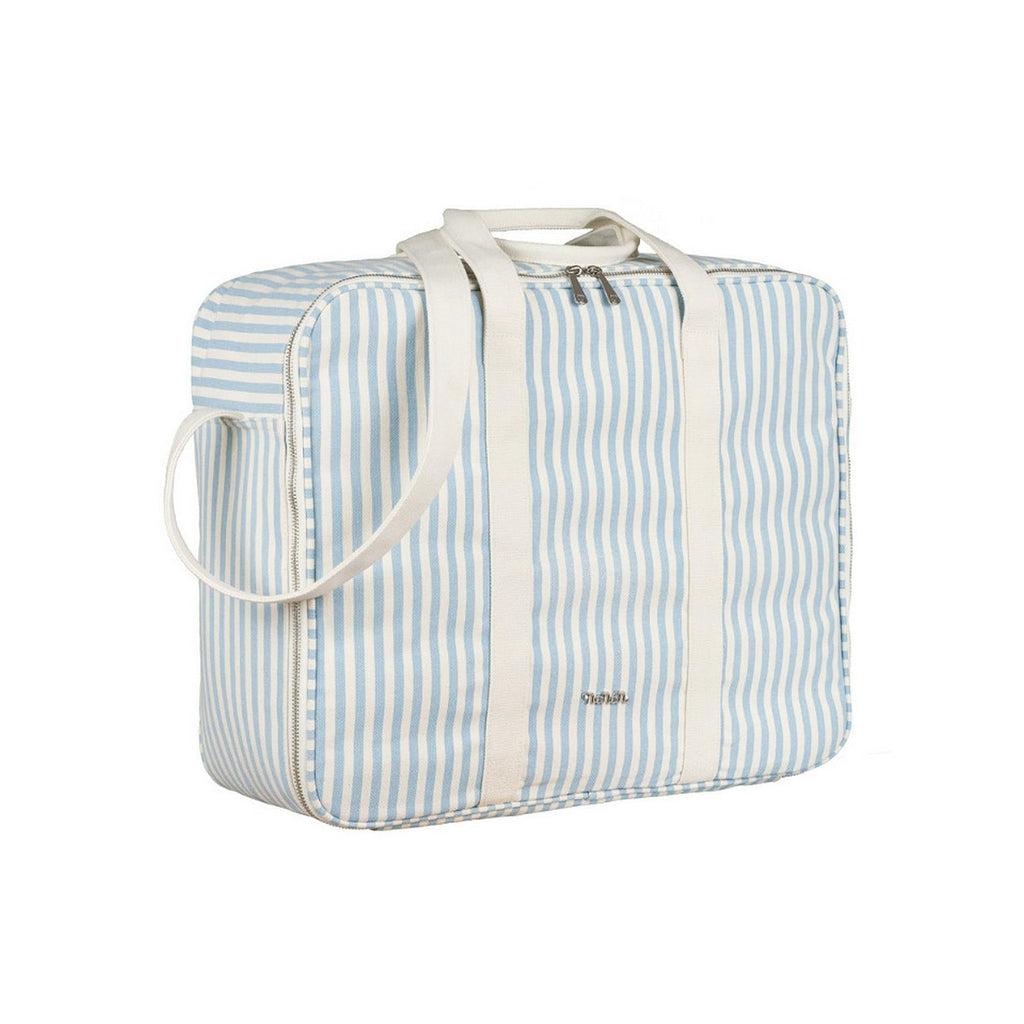 Sac À Langer En Toile Bleue