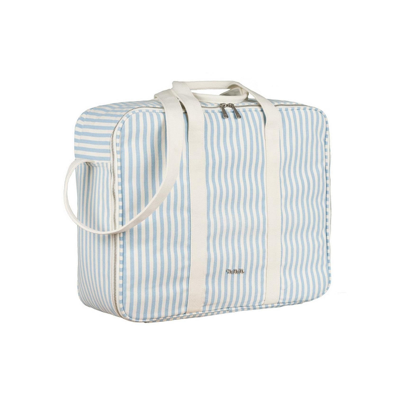 Sac À Langer En Toile Bleue