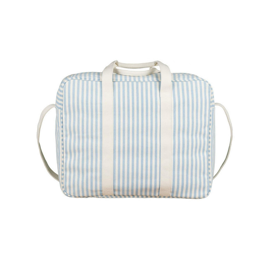 Sac À Langer En Toile Bleue