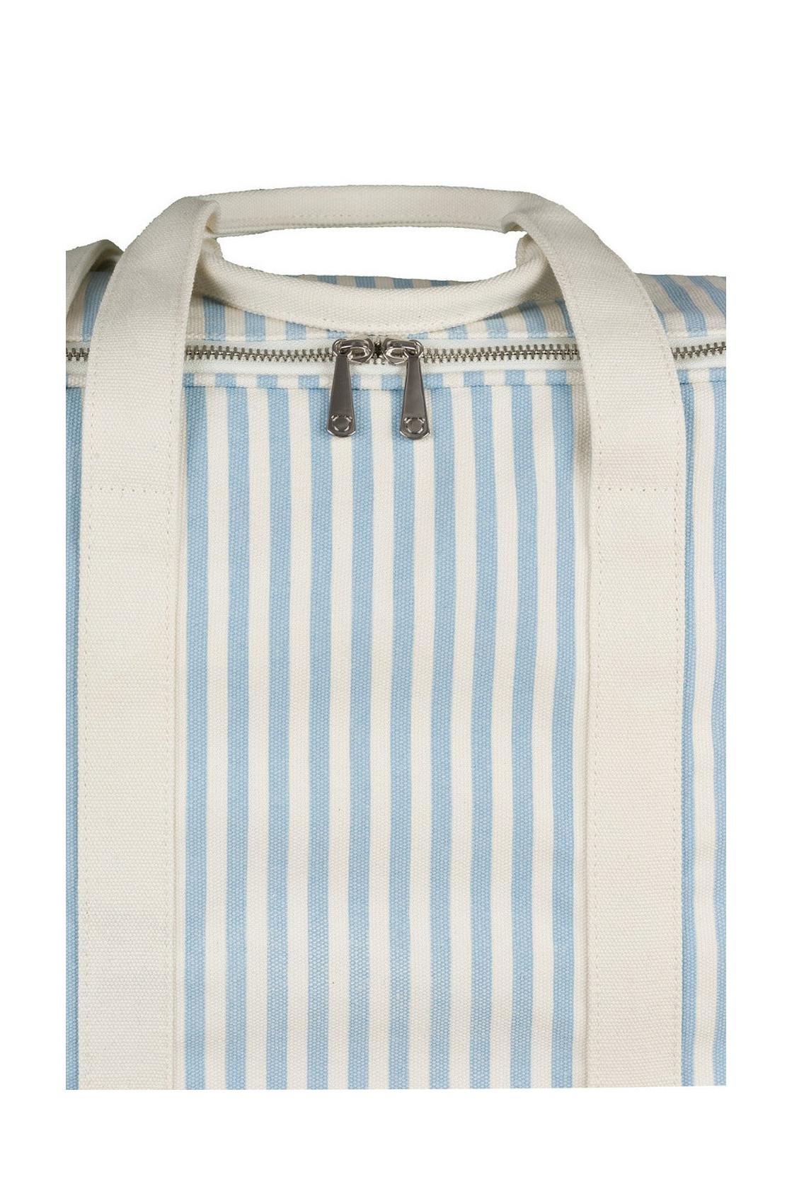Sac À Langer En Toile Bleue