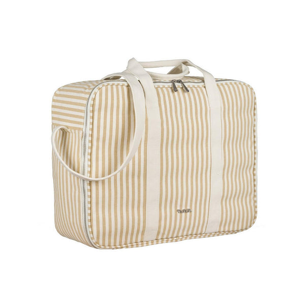 Sac À Langer En Toile Beige