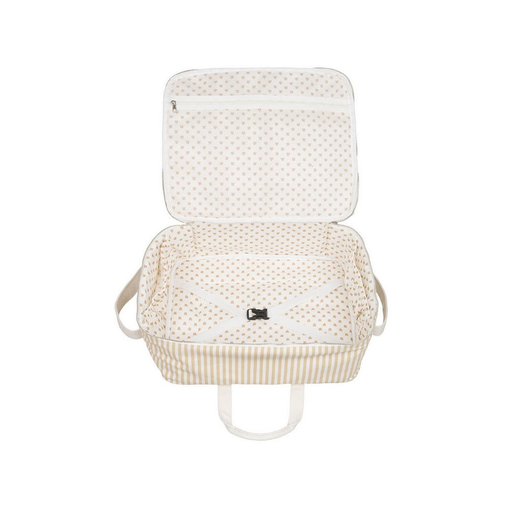Sac À Langer En Toile Beige