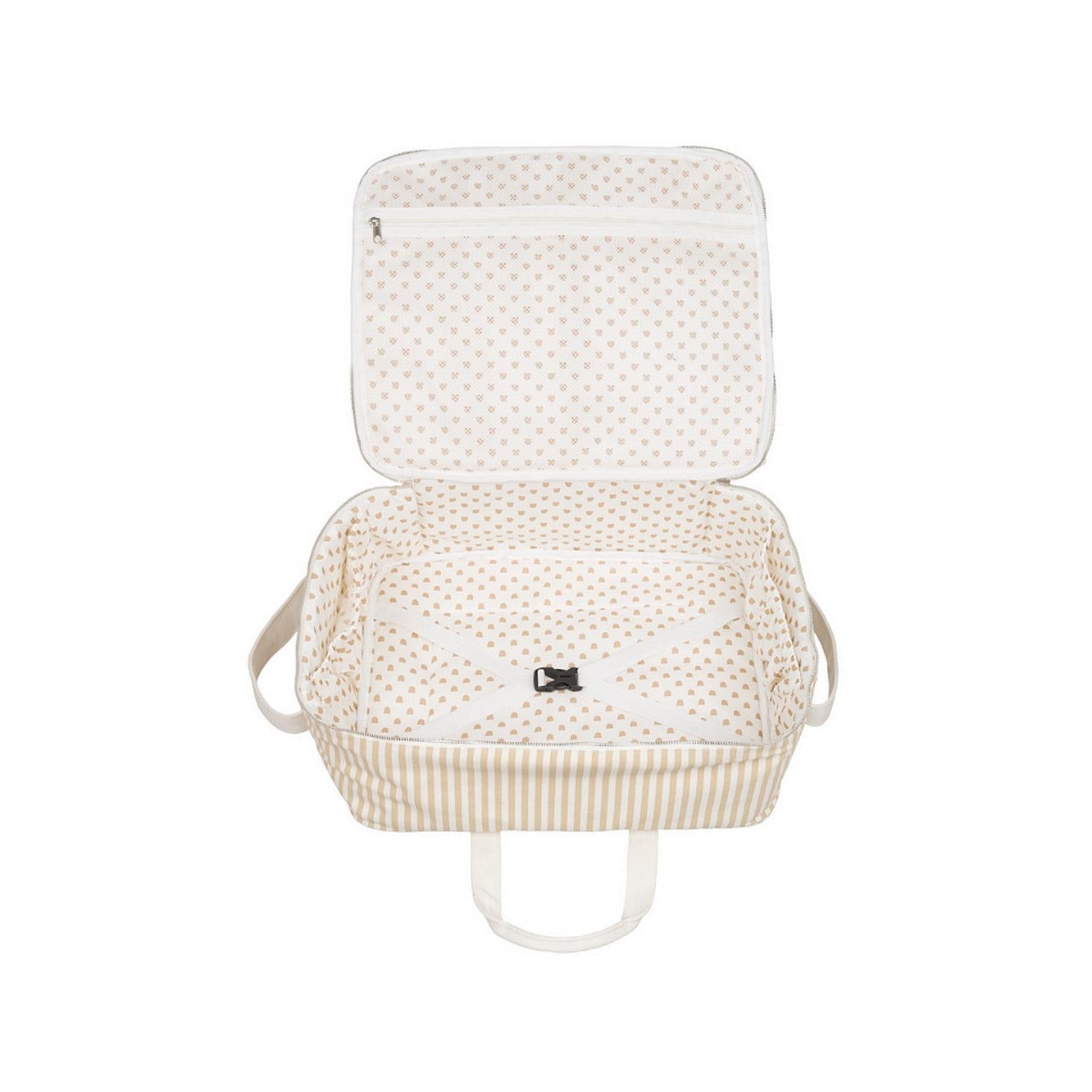 Sac À Langer En Toile Beige