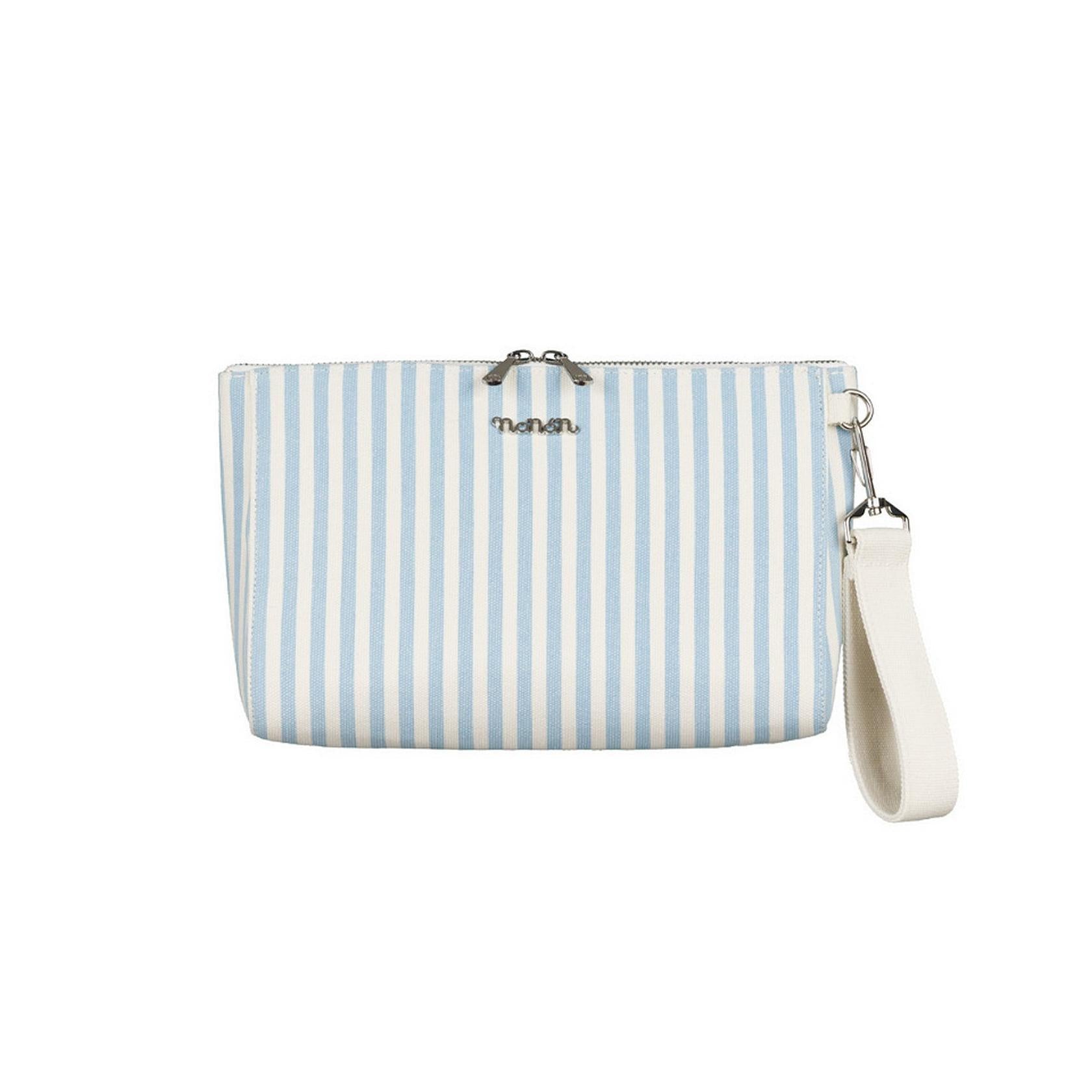 Pochette En Toile Bleue