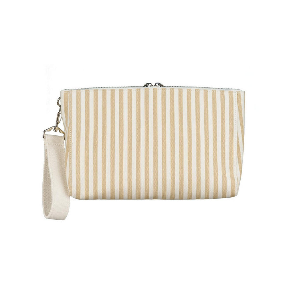Pochette En Toile Beige