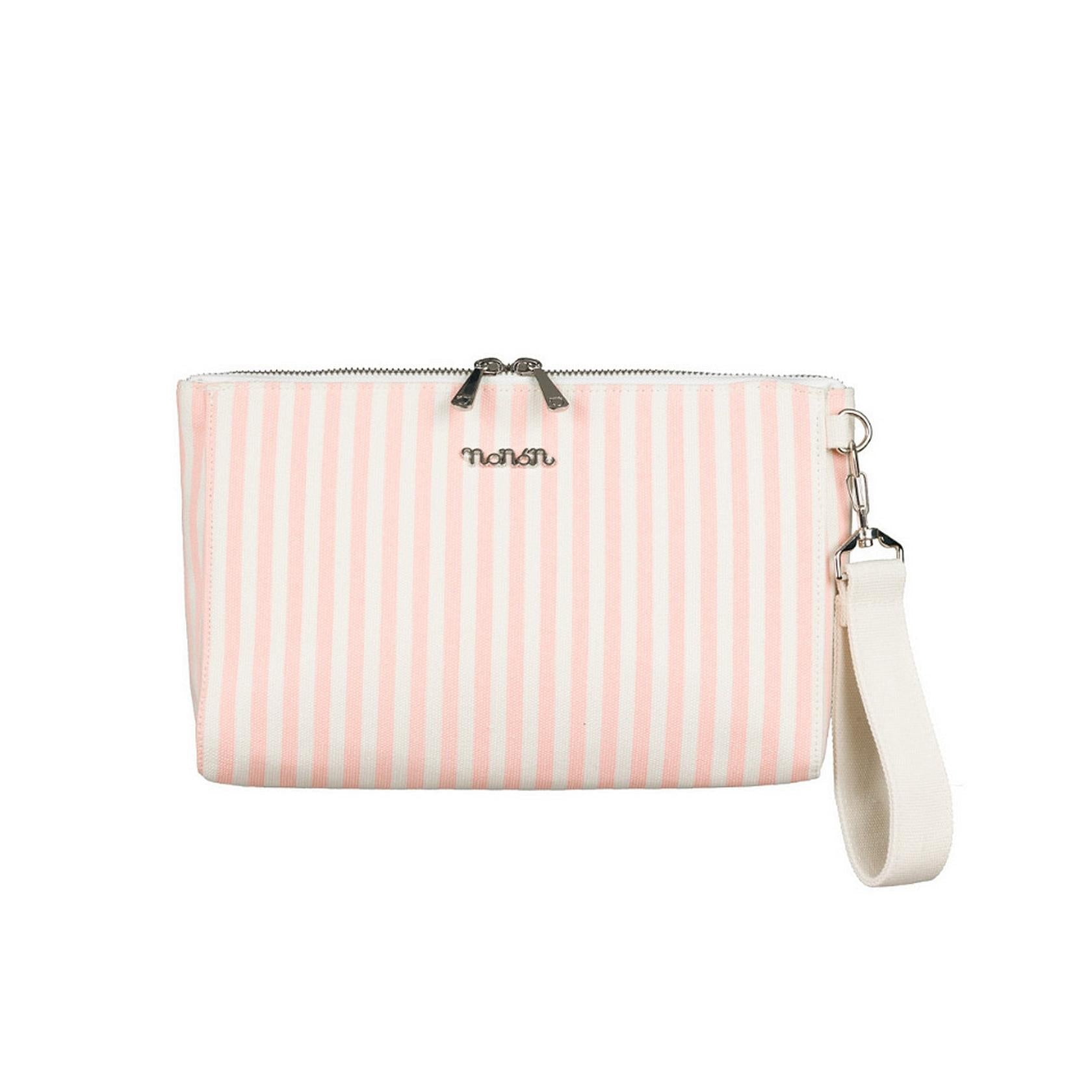 Pochette En Toile Rose