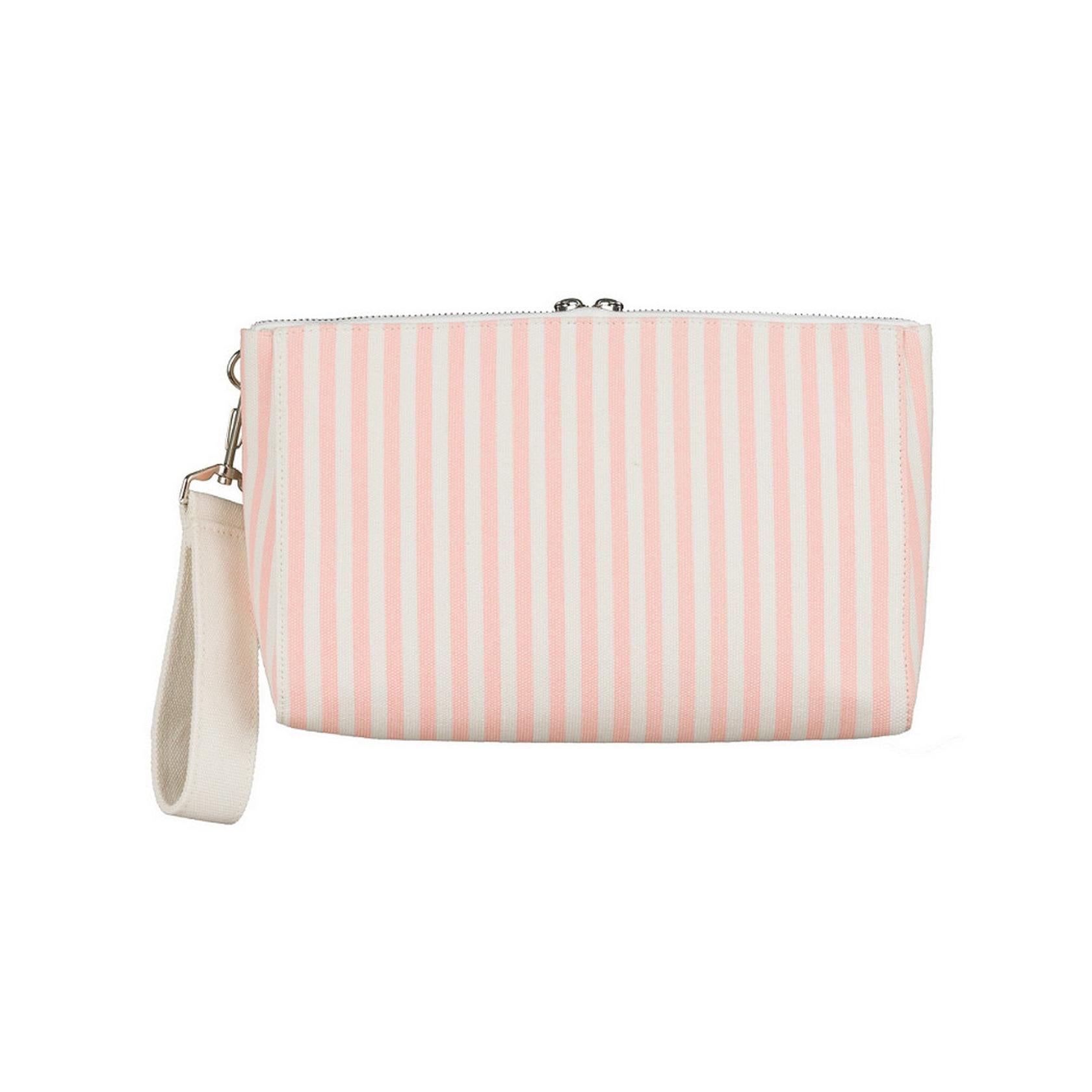 Pochette En Toile Rose