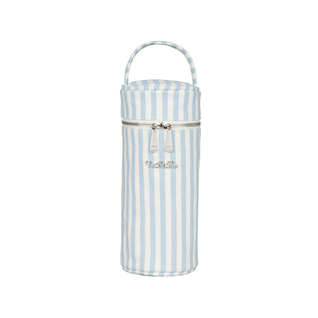 Porte-Bouteille En Toile Bleue