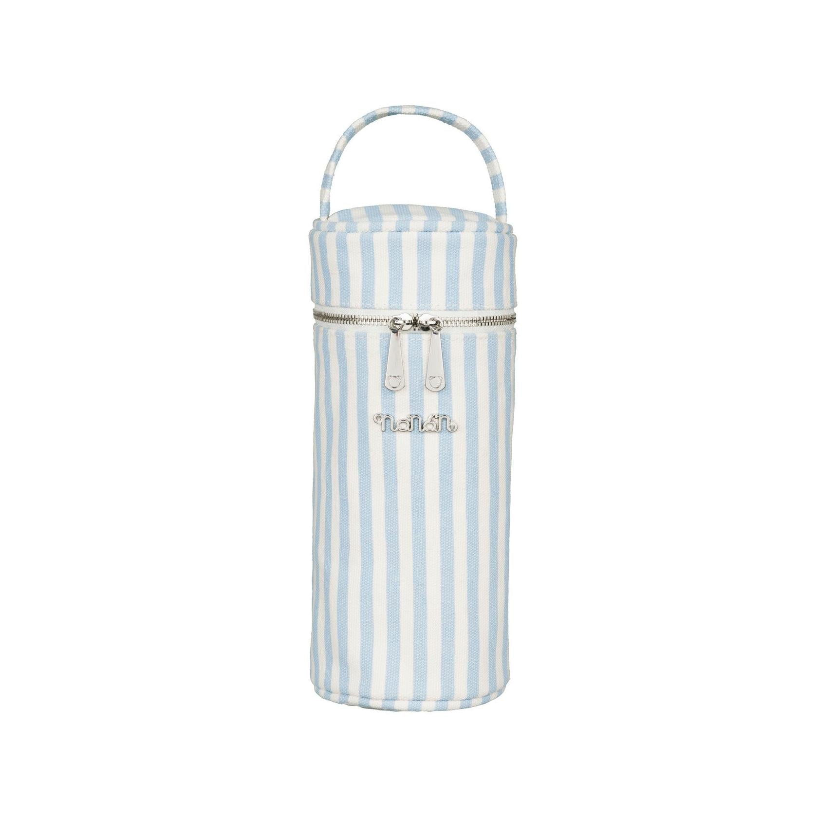 Porte-Bouteille En Toile Bleue