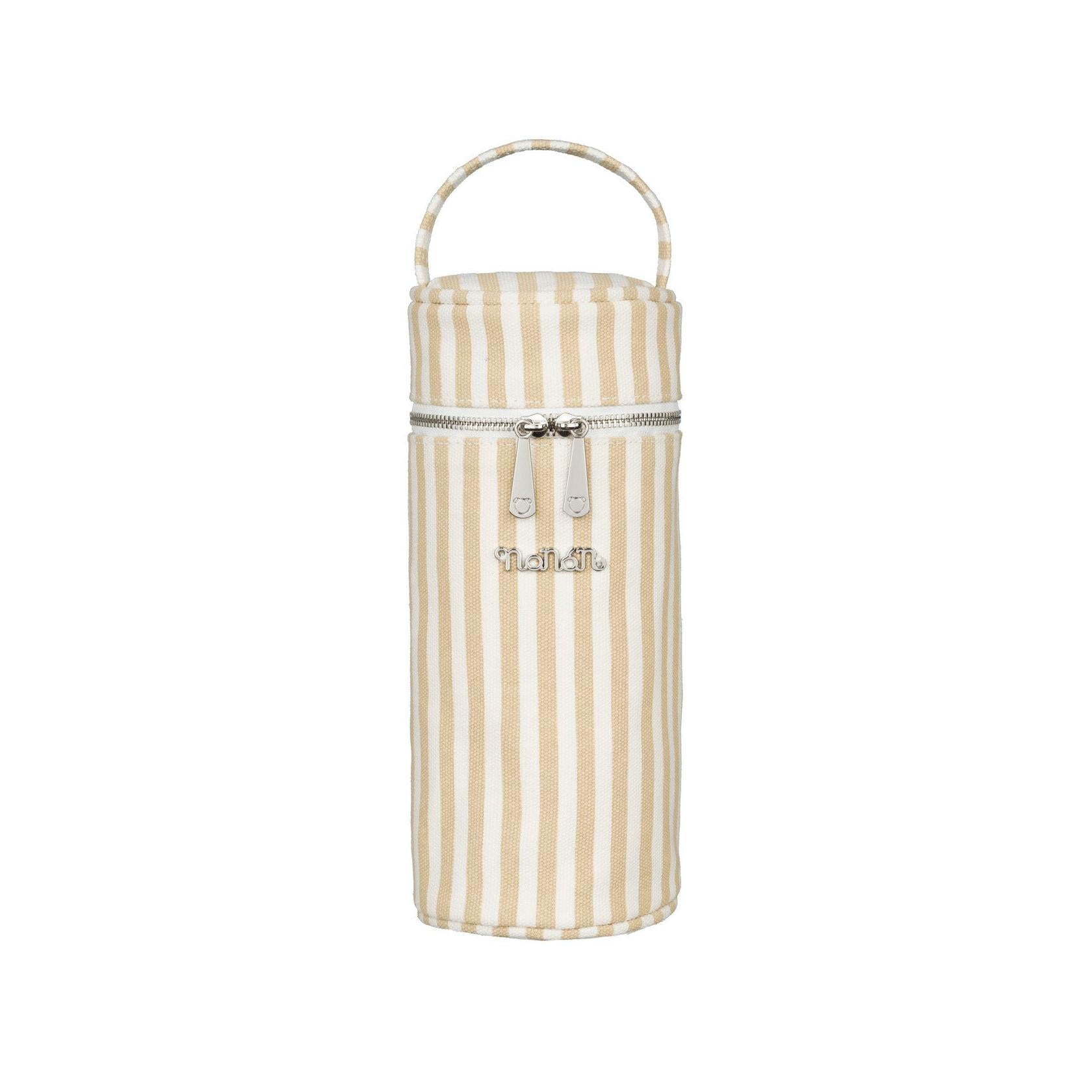 Porte-Bouteille En Toile Beige