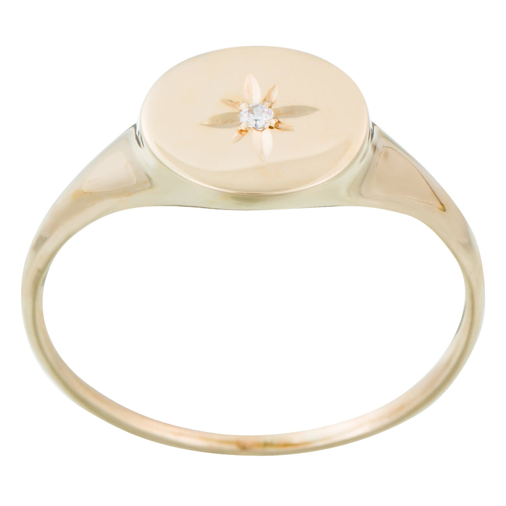 Bague "Magnifique" - Or Jaune 375/1000 Et Zirconium