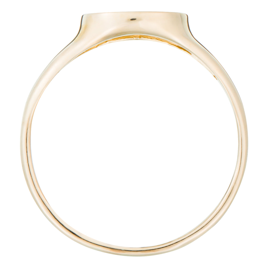 Bague "Magnifique" - Or Jaune 375/1000 Et Zirconium