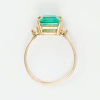 Bague "Espoir 0,5Ct/1" - Or Jaune 375/1000 Et Quartz Bleue/Topaze