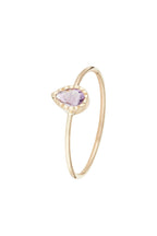 Bague "Pierre Amèthe 0,44Ct/1" - Or Jaune 375/1000