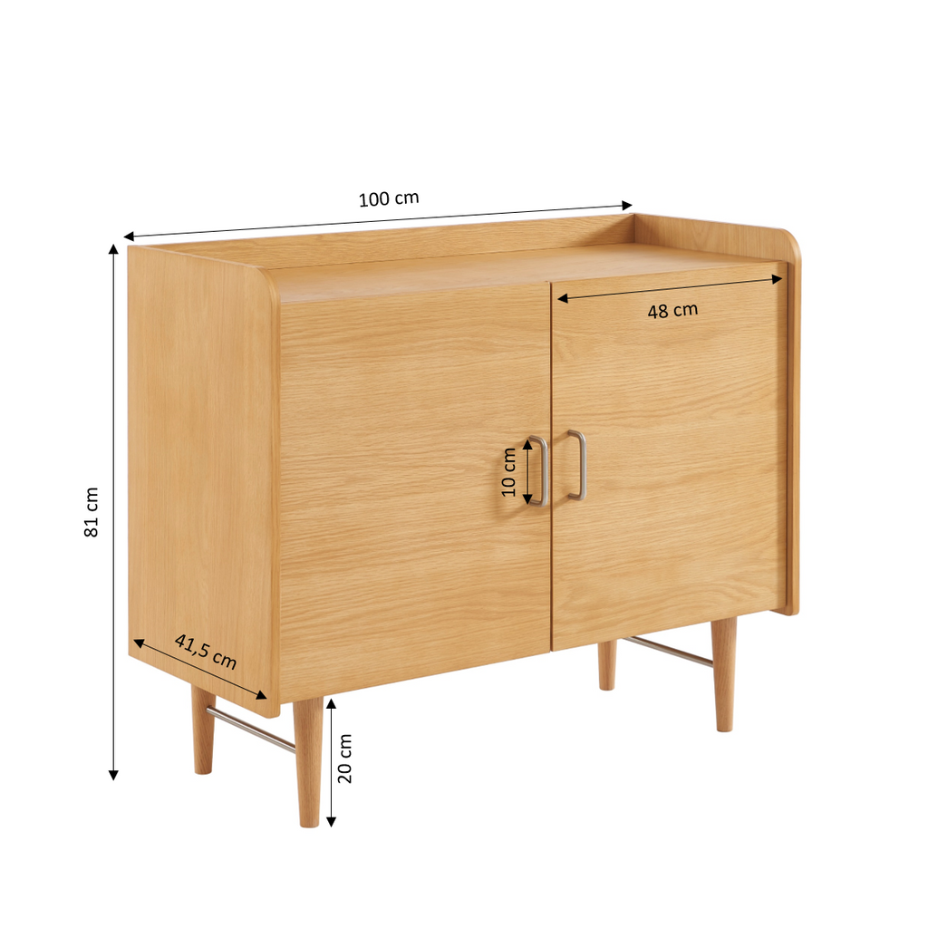 Twiggy - Buffet - Placage Chêne