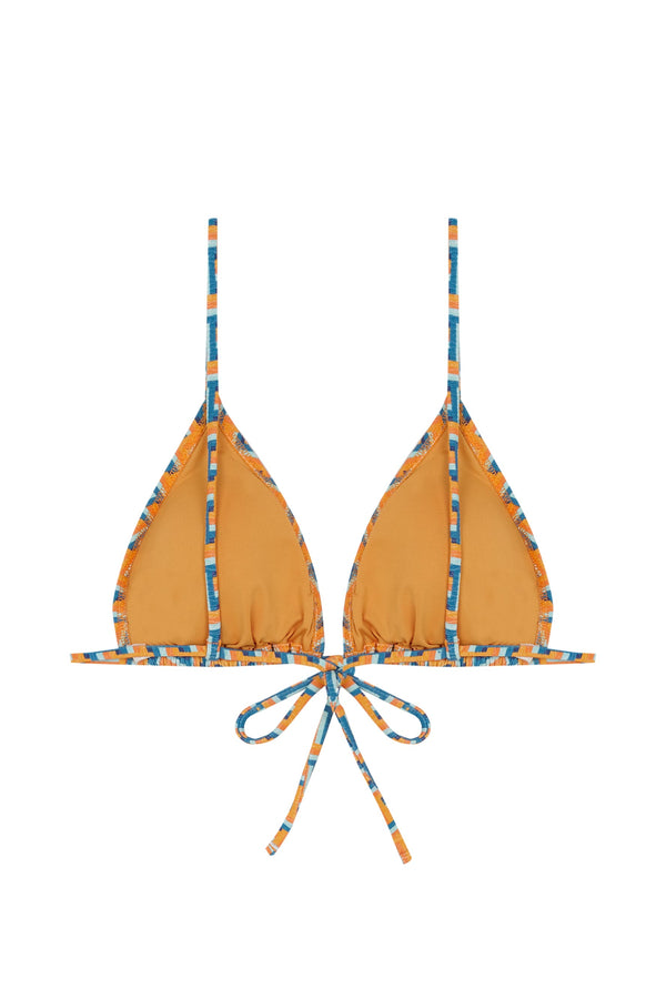 Haut Bikini Triangle Dolce - Orange