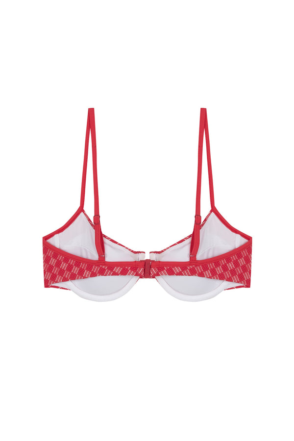 Haut Bikini Balconnet Cherry - Rouge