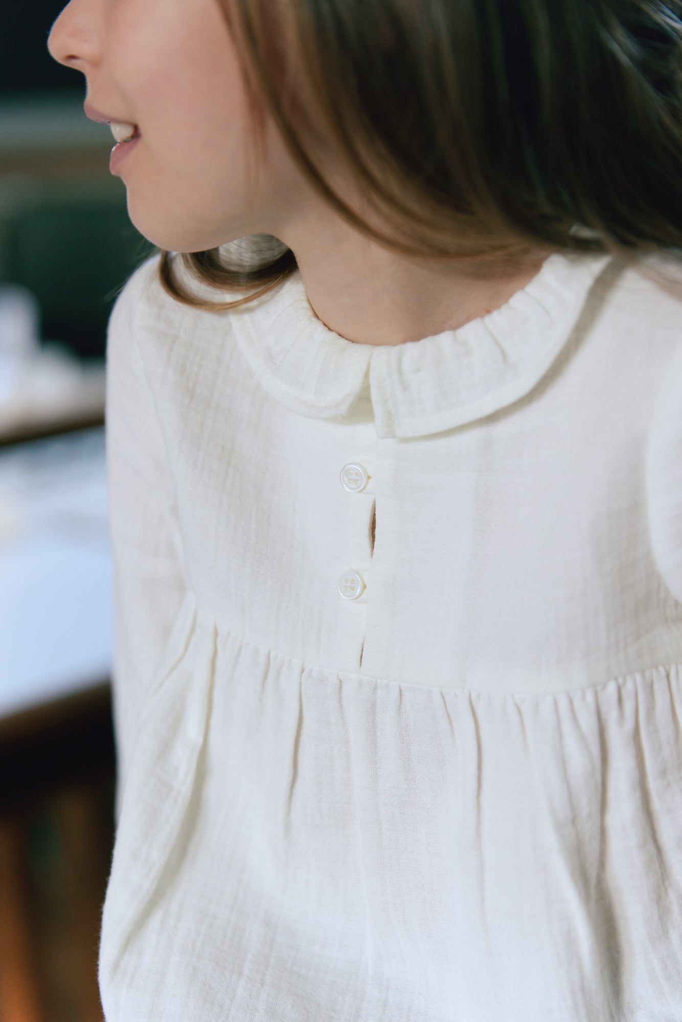 Blouse - Monocle Beige En Double