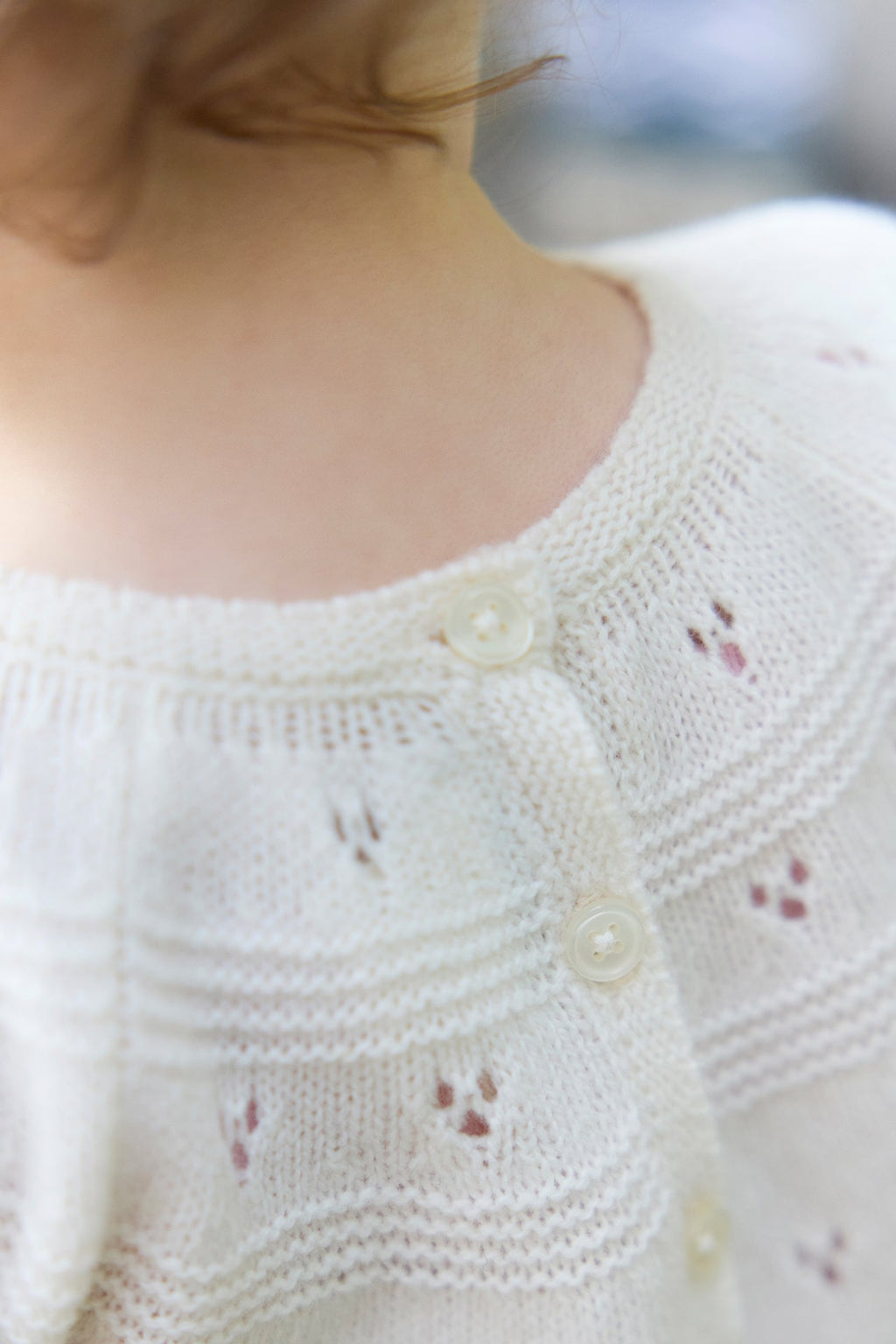Combinaison - Bébé Détail Ajouré Laine Et Coton