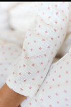 Ensemble - Pyjama 2 Pièces Rose Bébé Imprimé Étoiles