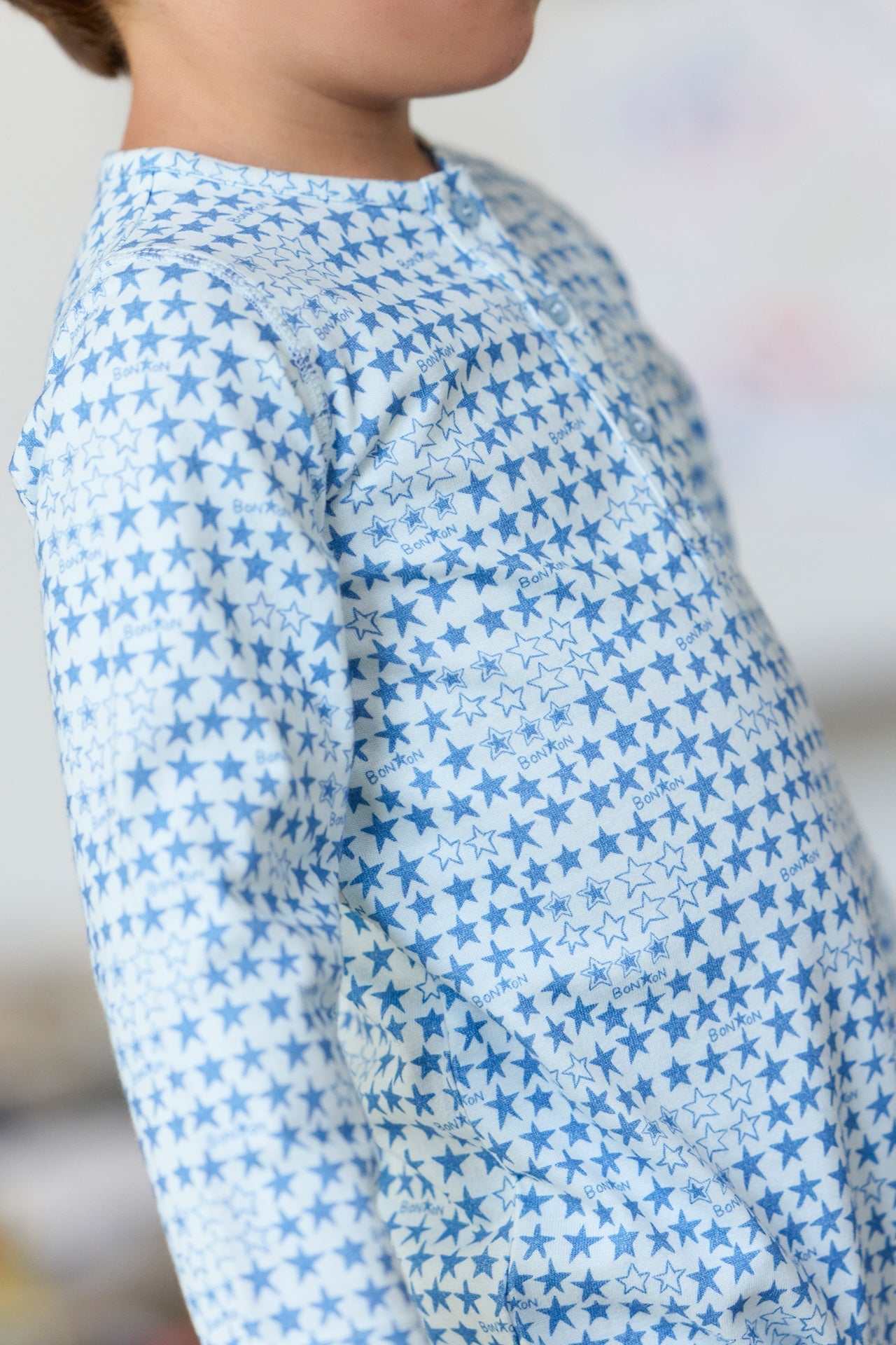 Pyjama À Étoiles - Bleu