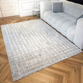 Bubble - Tapis D'Intérieur - Polyester - Gris