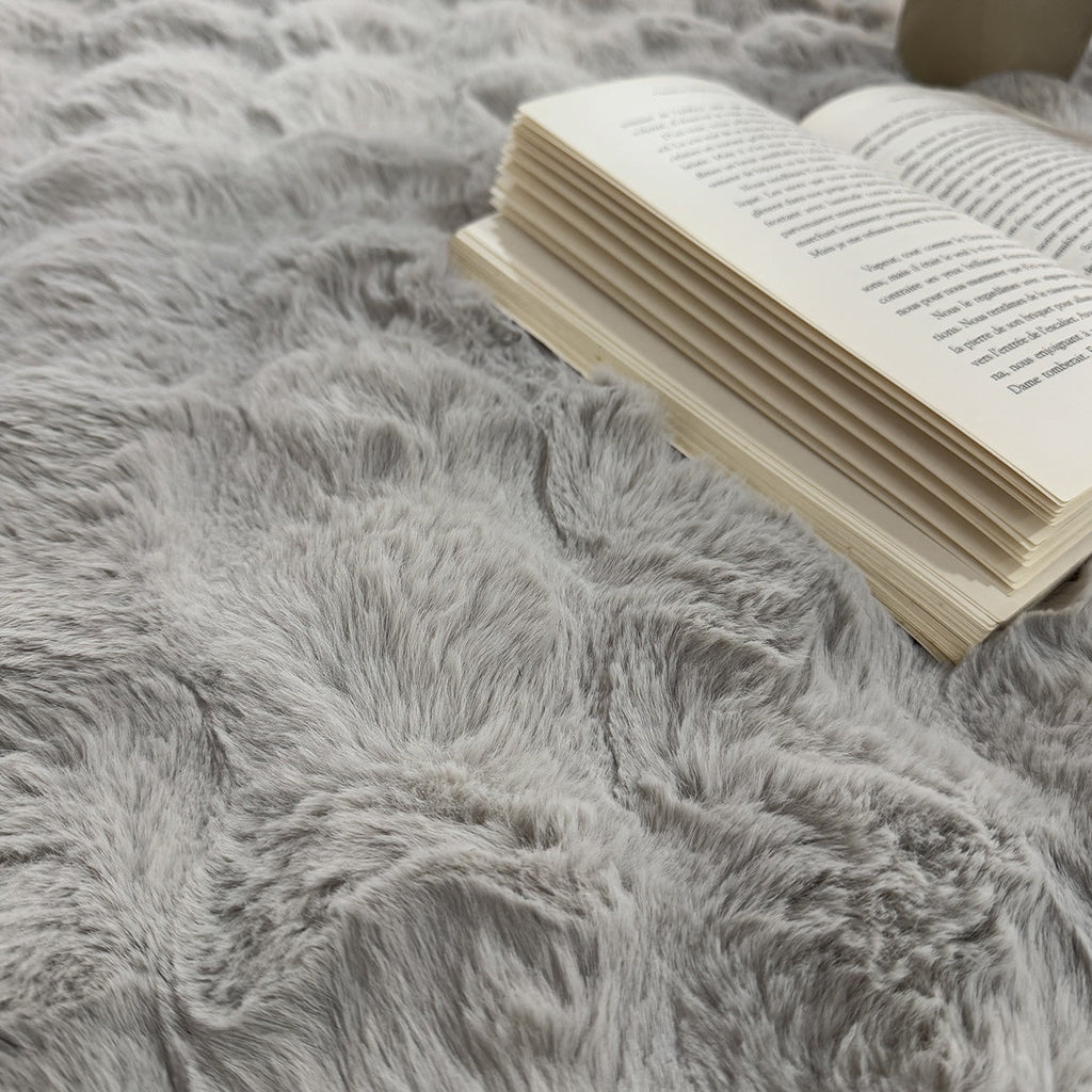 Bubble - Tapis D'Intérieur - Polyester - Gris