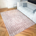 Bubble - Tapis D'Intérieur - Polyester - Rose