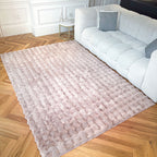 Bubble - Tapis D'Intérieur - Polyester - Rose