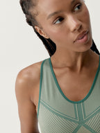 Top Buddha - Deep Green/Grain - Femme