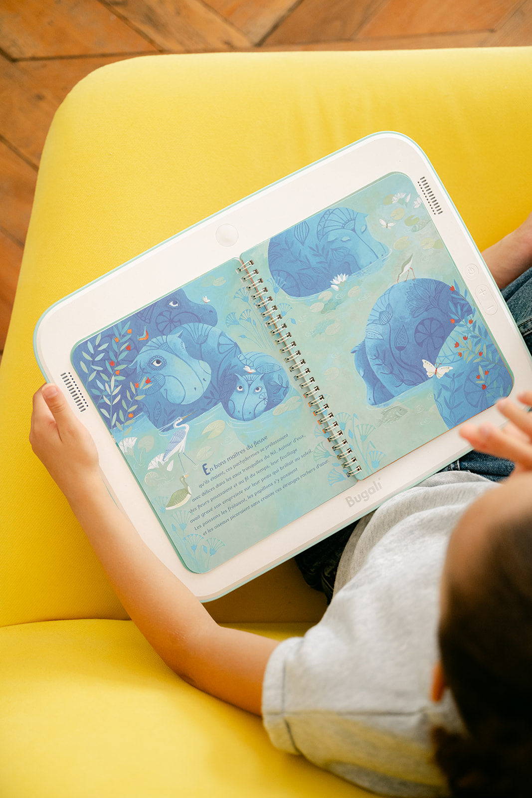 Livres - Livre - Petit Noun, L’Hippopotame Bleu Des Bords Du Nil (5+)