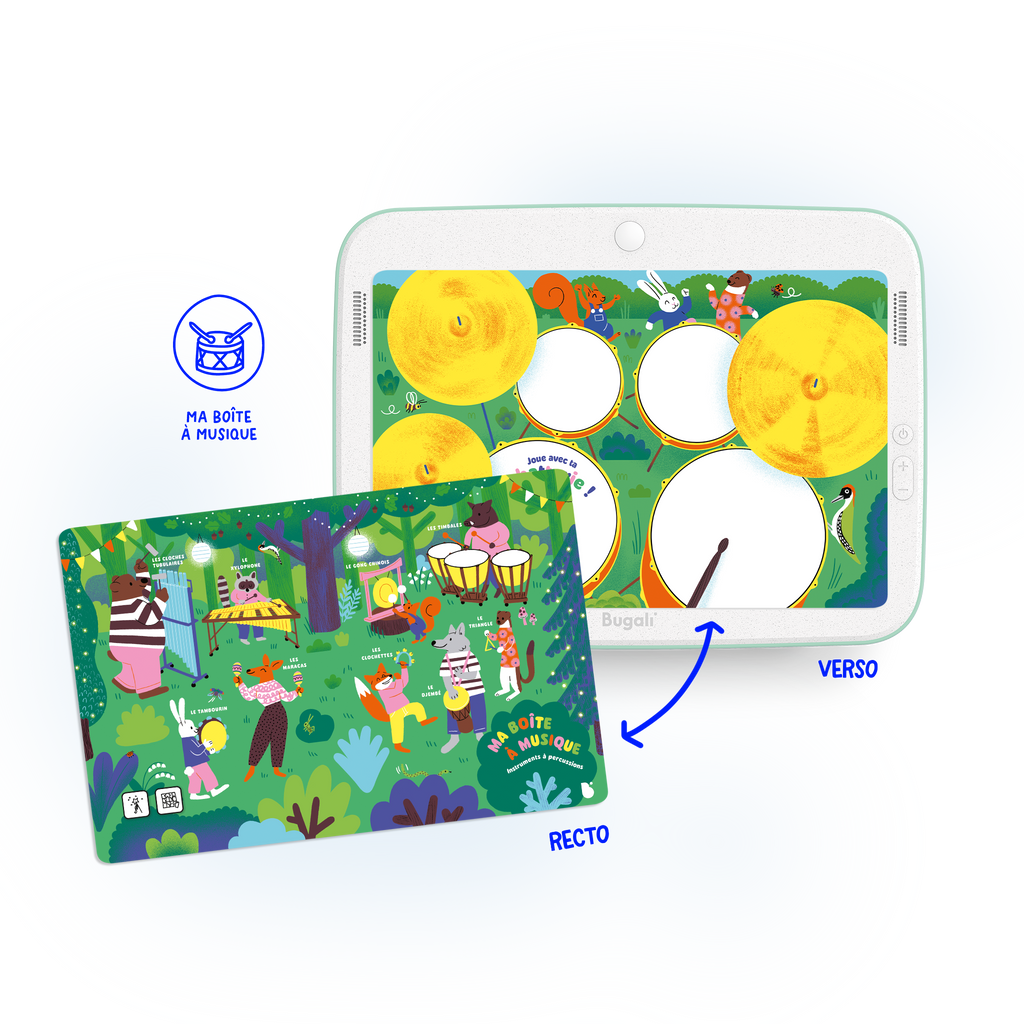 Coffret 5 Cartes Interactives Kézaco ? (3+)